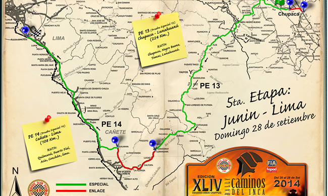 PE17 de Caminos del Inca 2014