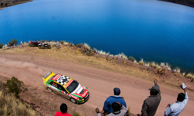 El destacado piloto Richard Palomino