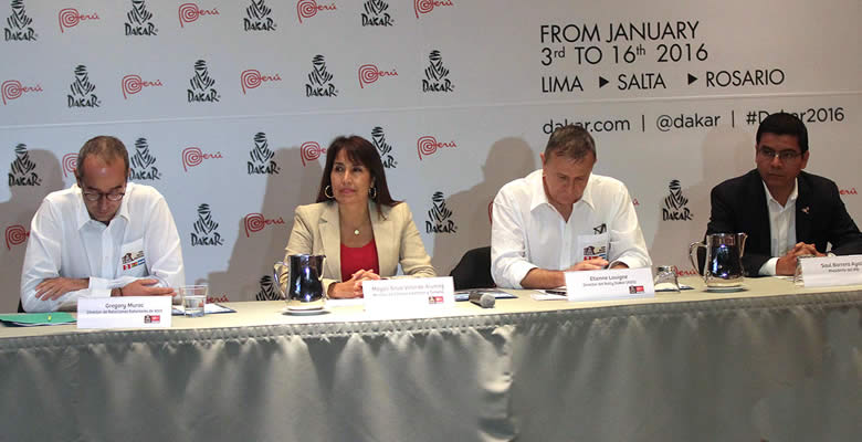 Rally Dakar fue presentado oficialmente en Perú para la nueva edición 2016