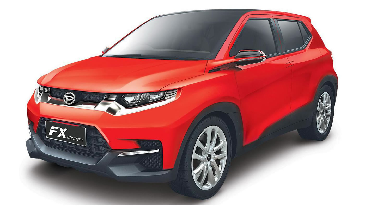 Como un crossover, Daihatsu FX Concept