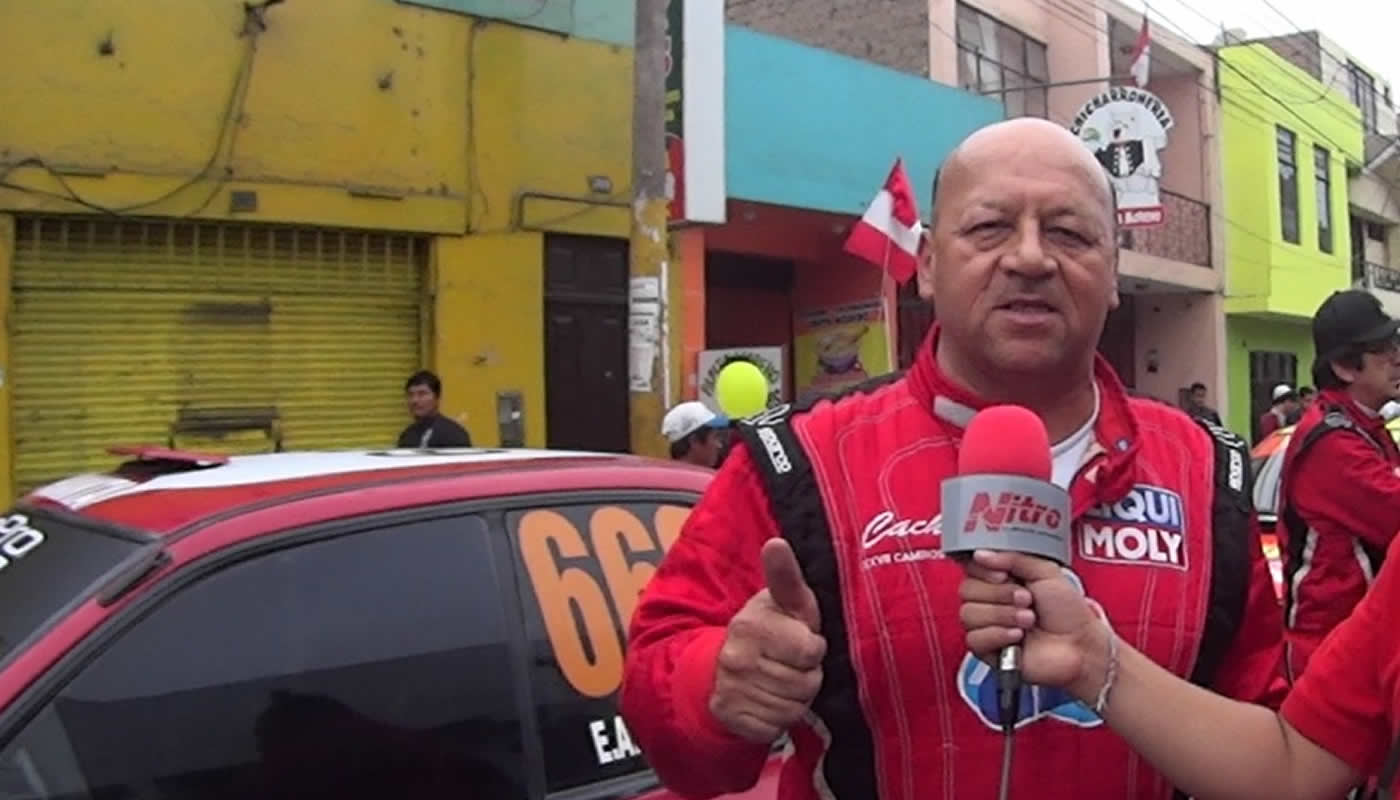 Edgardo Arimborgo: "Contento de correr en una nueva edición de CDI"