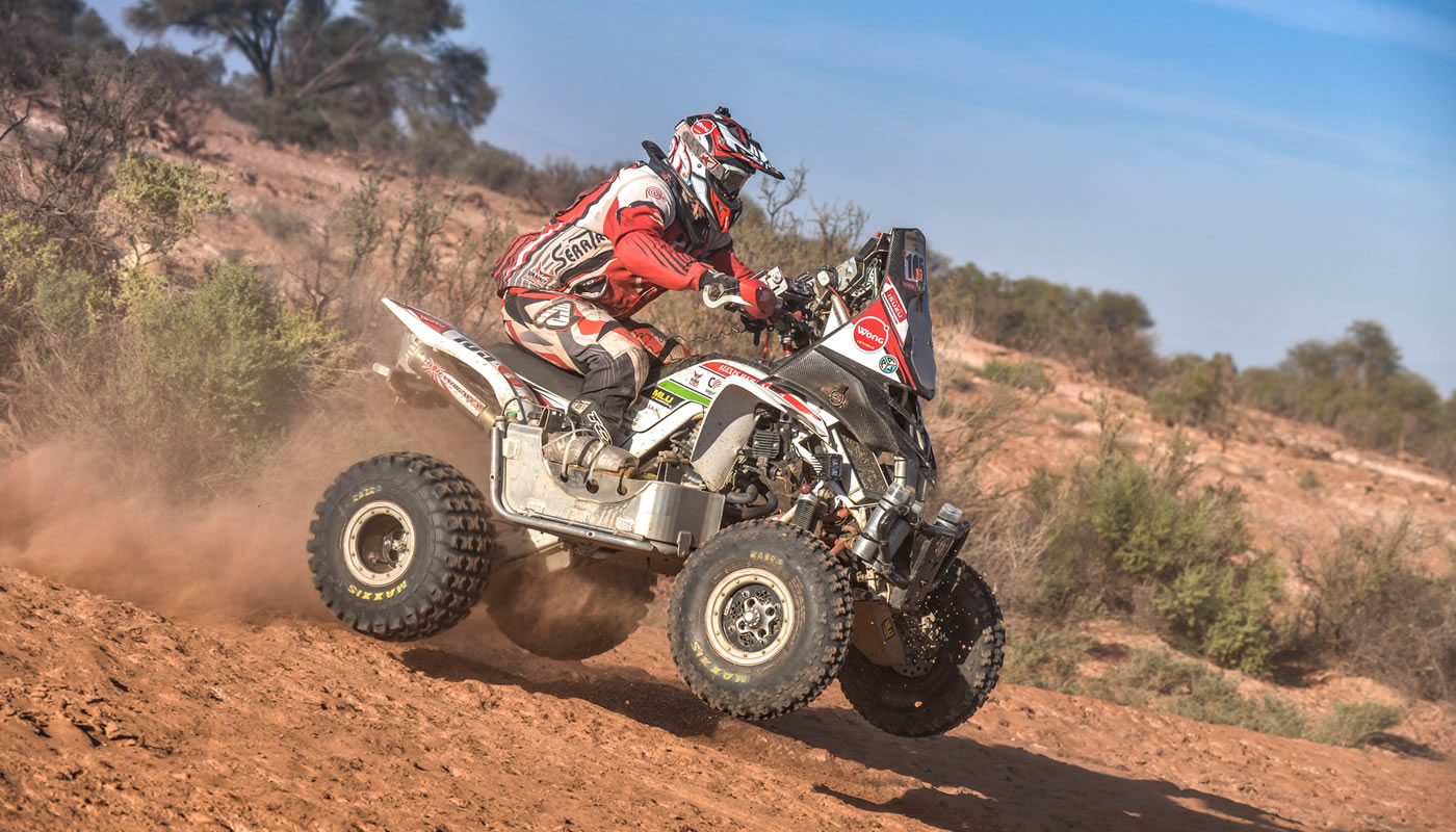 Alexis Hernández representa al Perú en cuatrimotos en el Dakar 2016