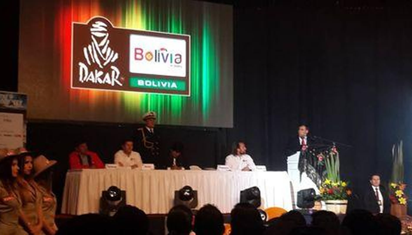 Evo Morales asegura que Bolivia se ganó el cariño de pilotos del Dakar