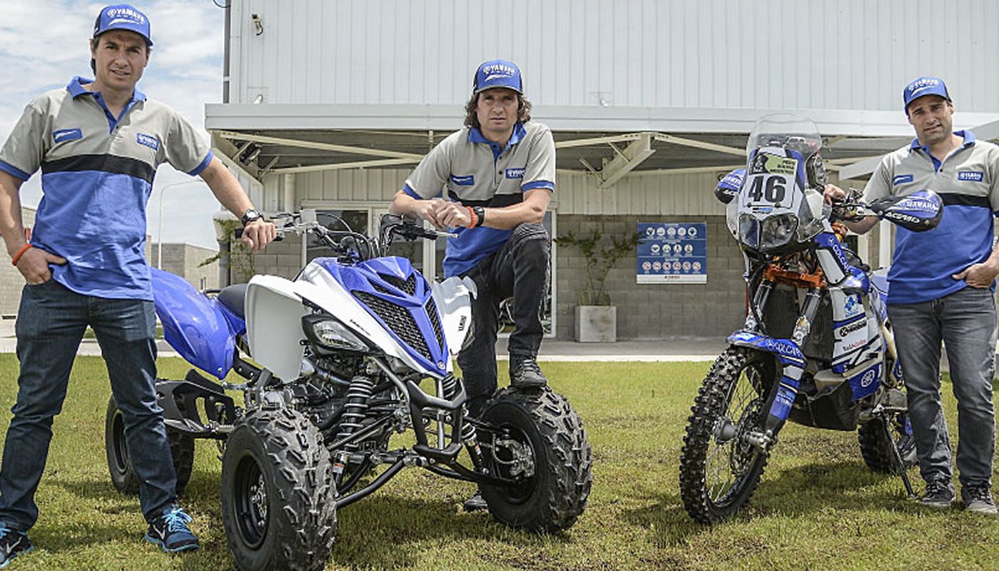 Alejandro y Marcos Patronelli junto a Paco Gómez representan a Argentina para el Dakar 2016
