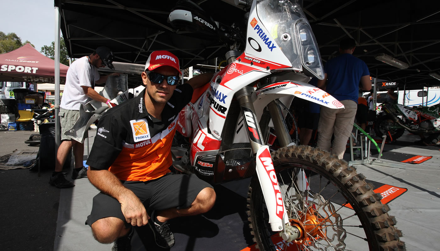 Felipe Ríos: "Me gustaría estar entre los 30 primeros"