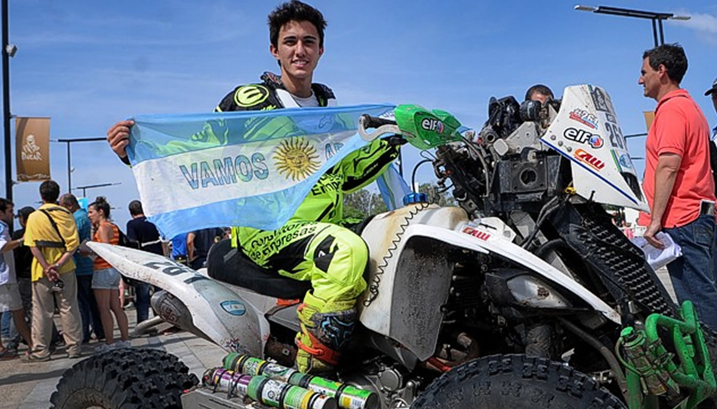 Jeremías Gonzáles Ferioli, el jovencito argentino que triunfo en el Dakar está de vuelta