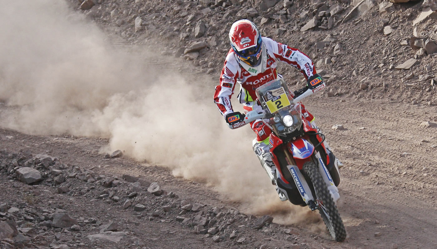 Joan Barreda, confiado pero cauteloso con el Dakar 2016