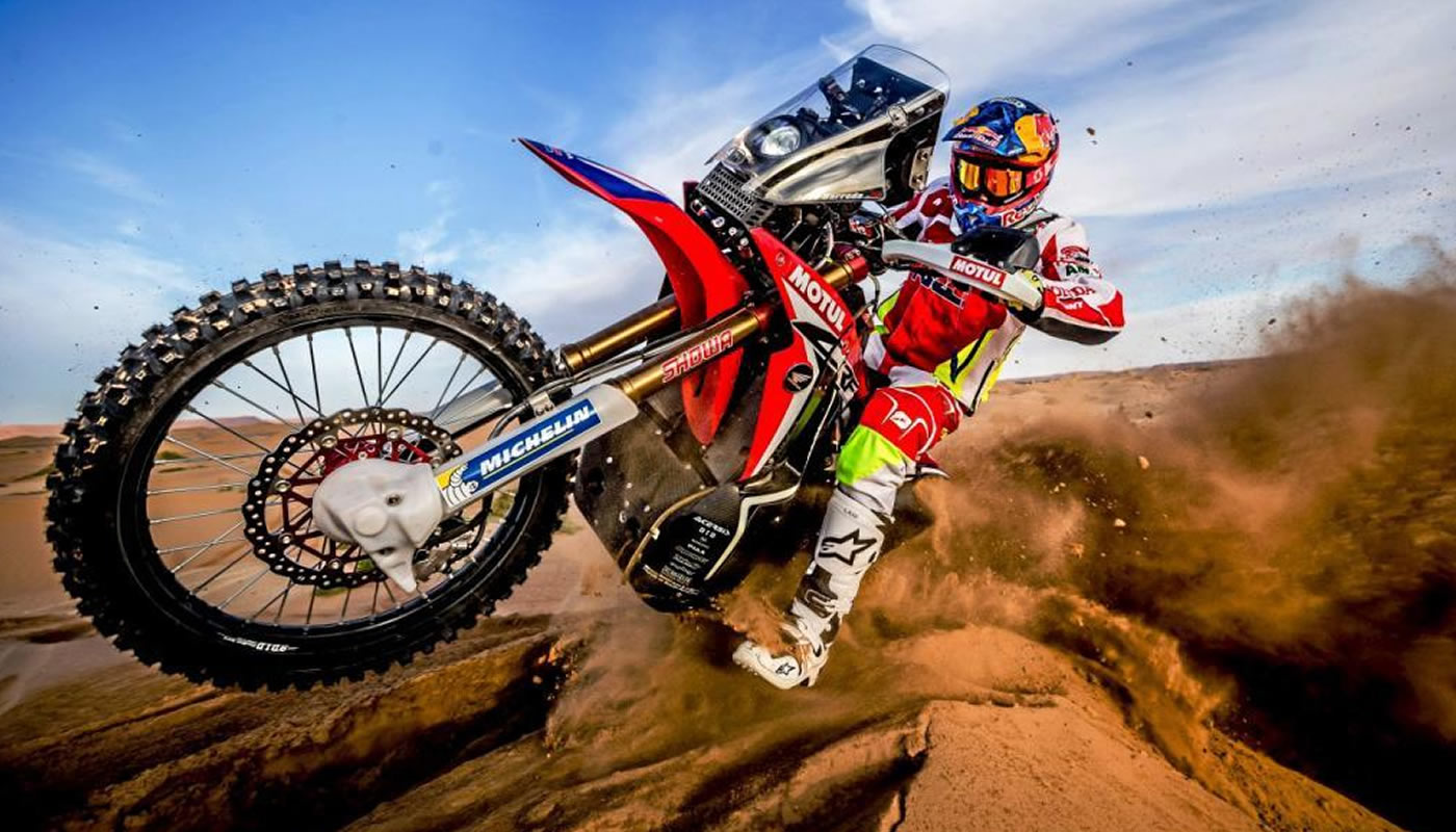 Joan Barreda uno de los favoritos en motos para el Dakar 2016