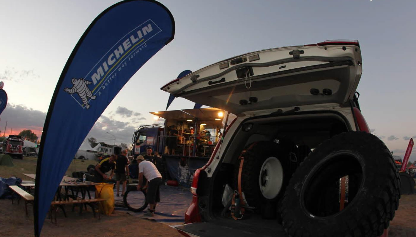 Michelin: socio principal de neumáticos en el Dakar 2016
