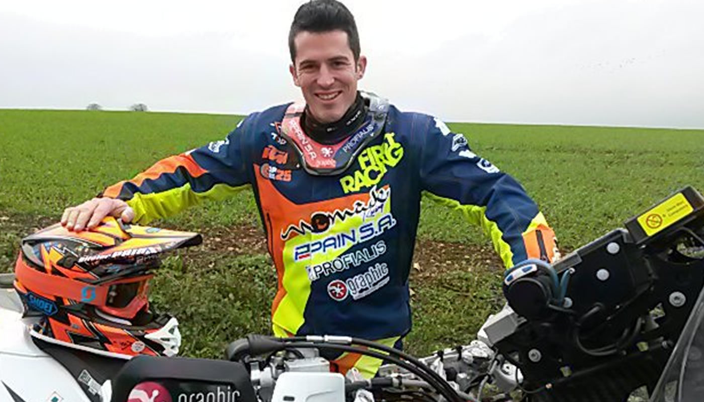 Olivier Pain va por su décimo Dakar