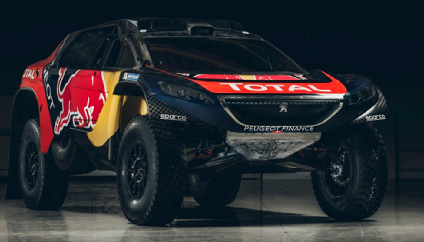 Peugeot 2008 DKR 2016 preparado para vencer al Mini