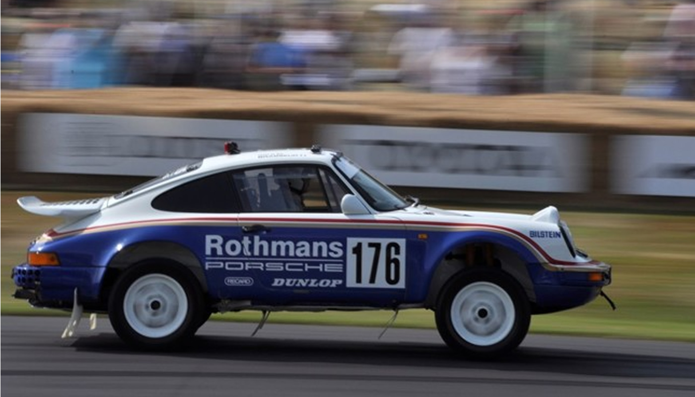El Porsche 911 en los raids, imágenes que muchos añoran
