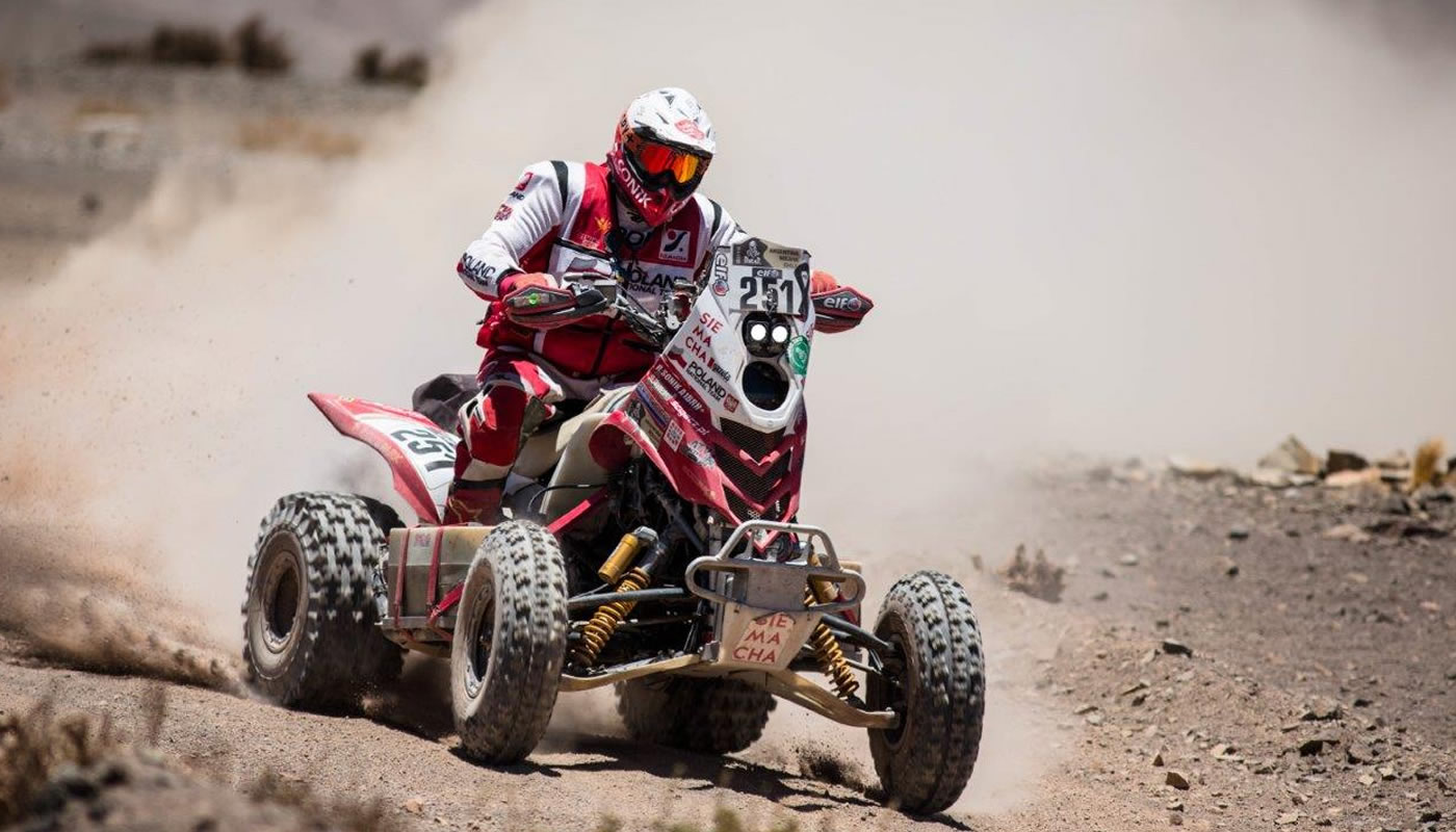Competencia reñida en cuatrimotos para el Dakar 2016