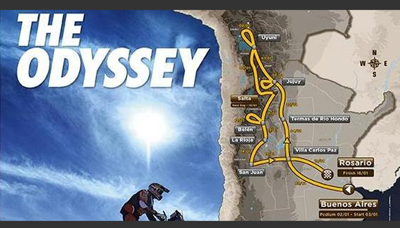 Recorrido del Dakar 2016