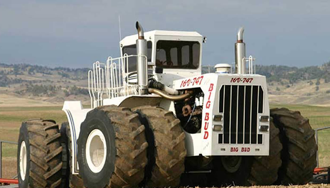 Big Bud 747: El tractor más grande del mundo