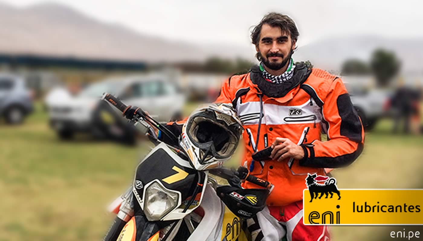 Piloto de Eni obtiene segundo lugar en Inka Off Road Acarí
