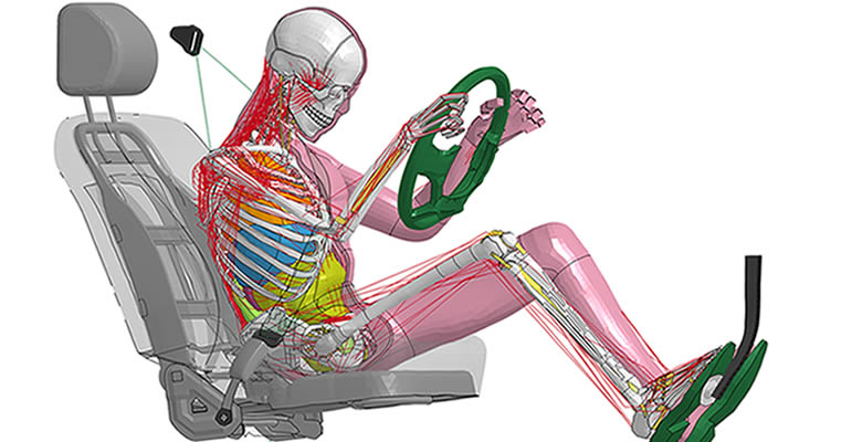 Toyota presenta software que imita al hombre en una colisión