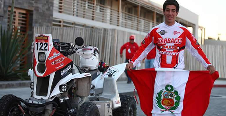 Juan Alonso Pacheco-Benavides se prepara para correr el Desafío Inca 2015 y Dakar 2016