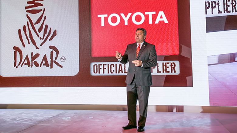 Toyota, sponsor oficial del Rally Dakar 2016