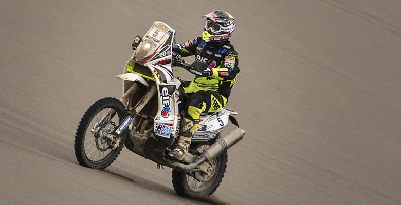 David Casteu en busca de su tercer Dakar series