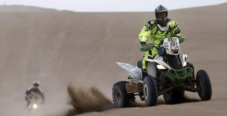 Jóvenes promesas en quads 4x2 para el Desafío Ruta 40