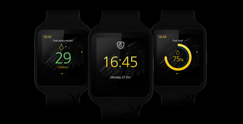 Reloj inteligente para choferes de buses y camiones