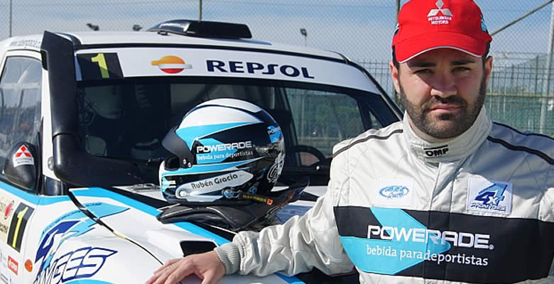 Rubén Gracia, campeón español de rallies estará en el Dakar 2016