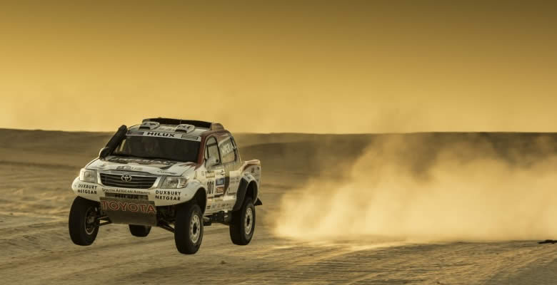 Toyota, nuevo sponsor del Dakar Series 2015