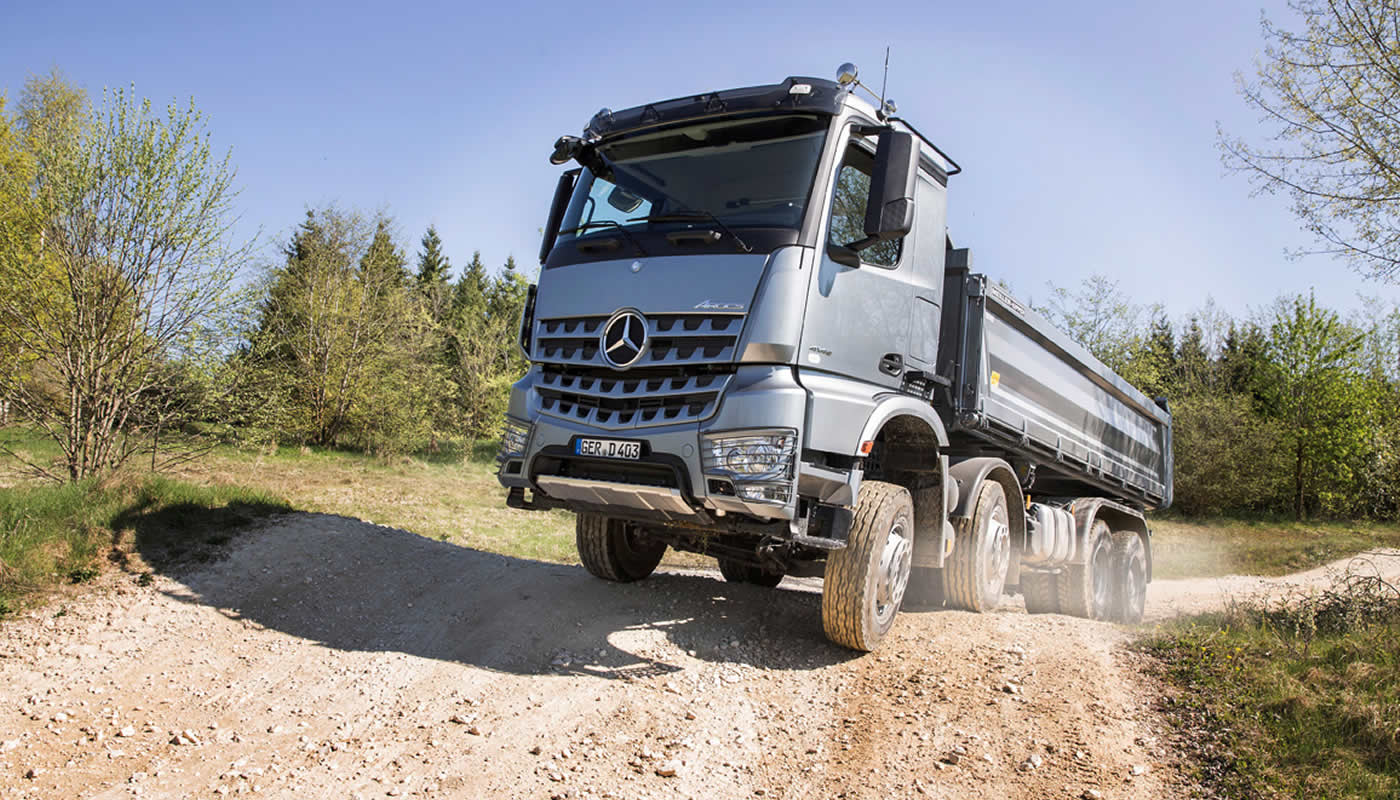 Tiembla ante la fuerza del Arocs