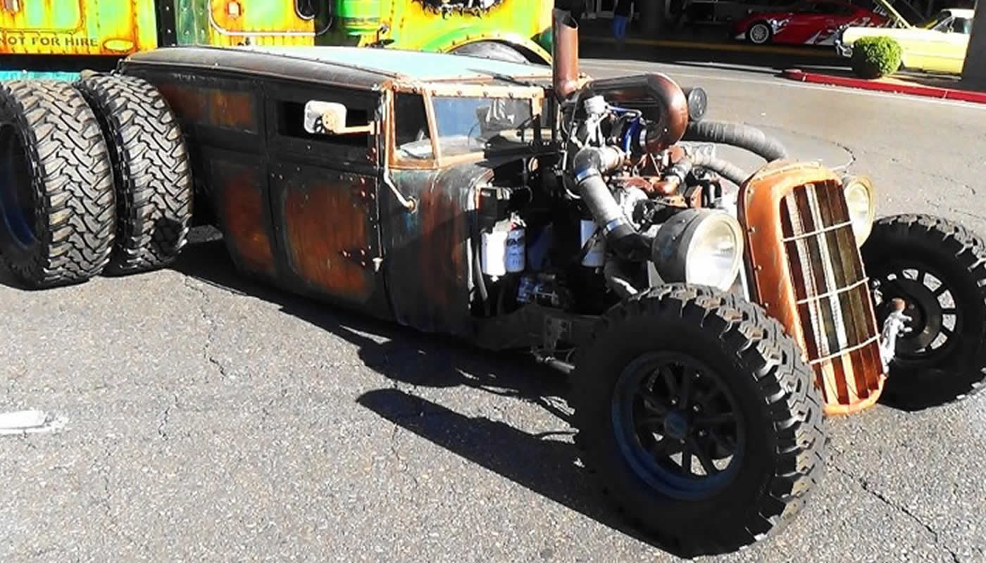 Un auto único que impresiona luego del SEMA