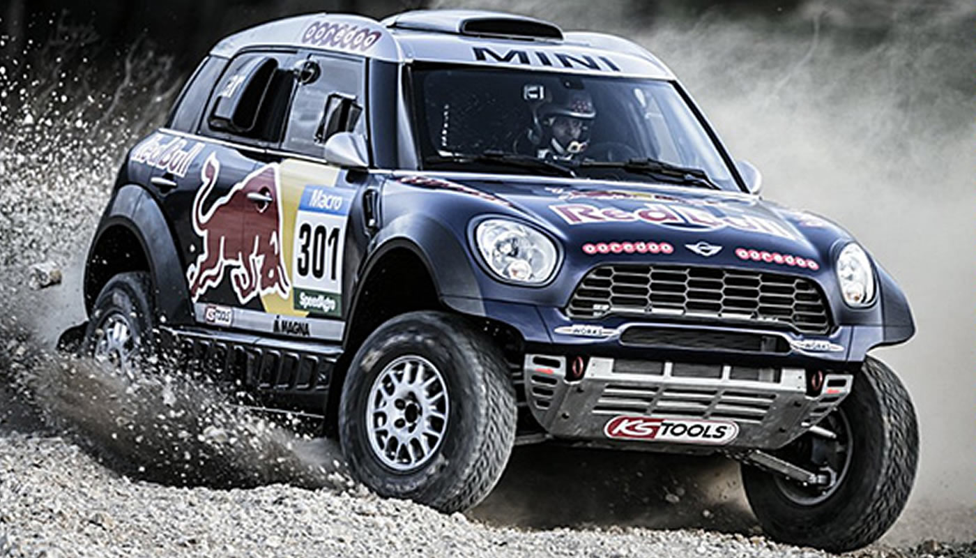 El equipo completo del X-raid team para el Dakar 2016