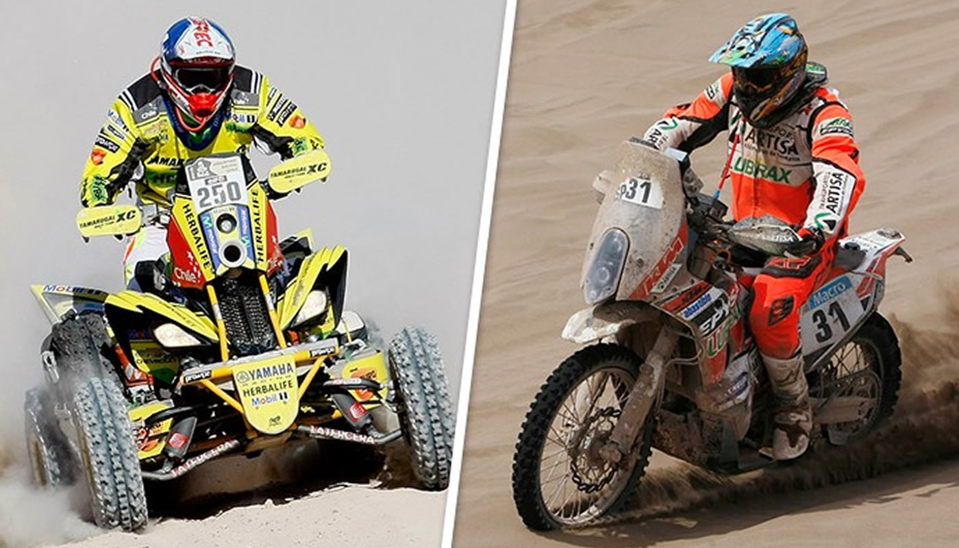 Solo 13 pilotos chilenos participaran en el Dakar