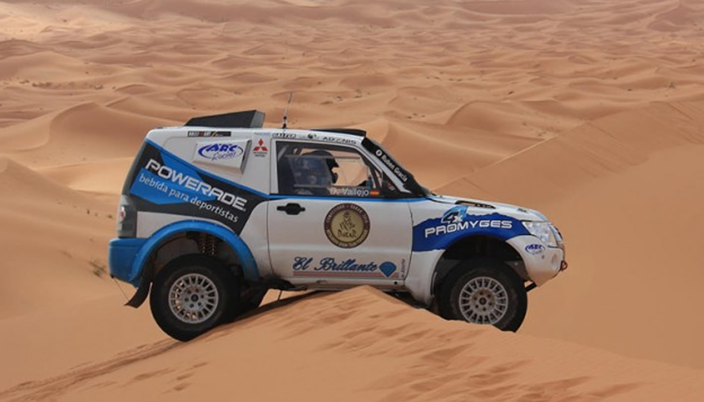 El español Rubén Gracia debuta en el Dakar