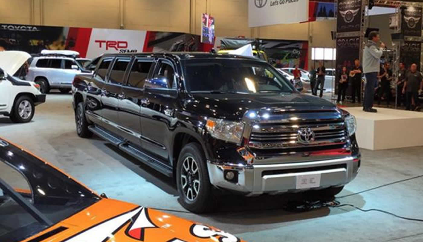 La limusina camión del SEMA Show