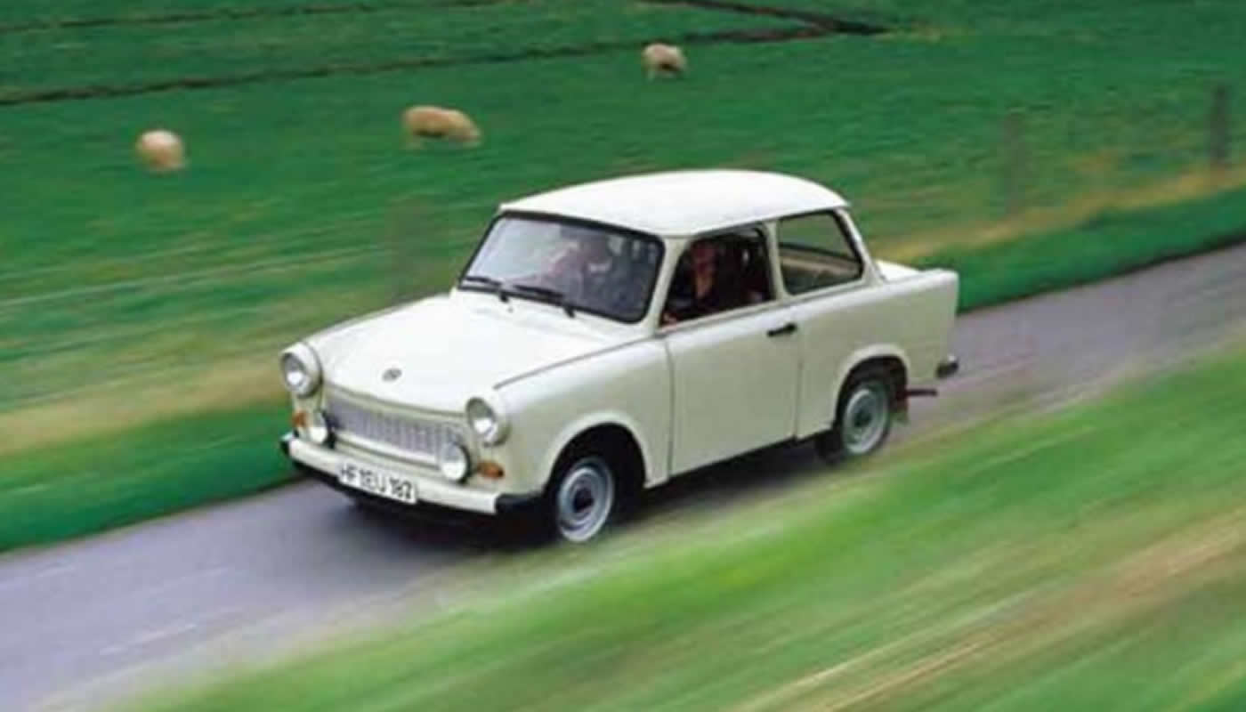 Un Trabant muy agresivo