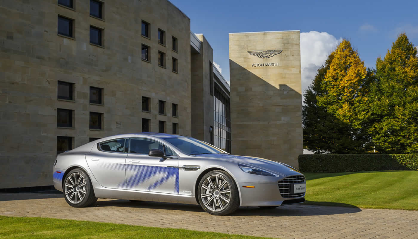 Aston Martin fabrica el primer auto eléctrico de Inglaterra