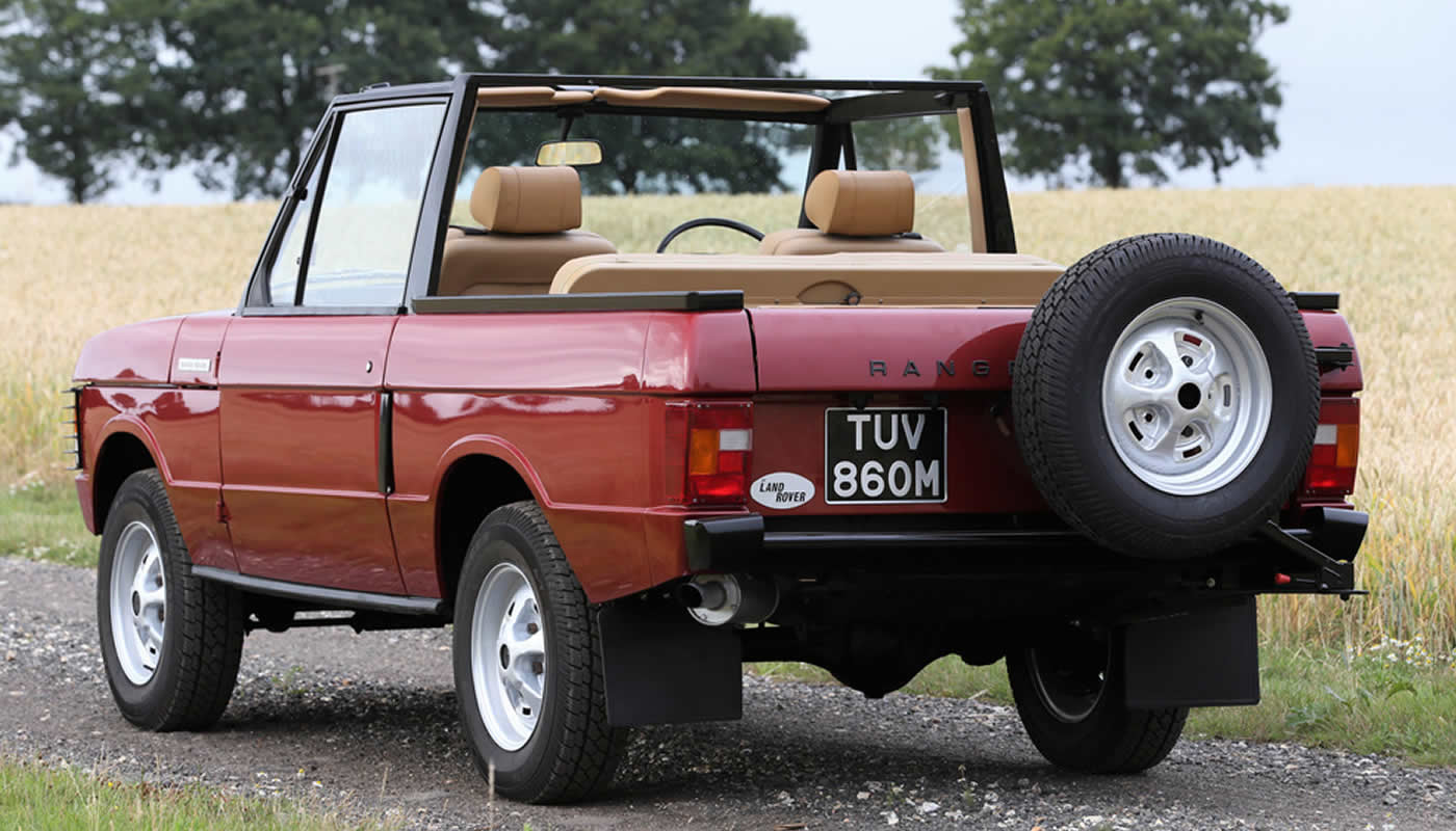 Subastan peculiar Range Rover