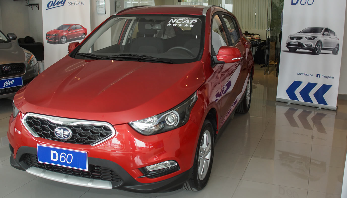 La nueva generación de Faw llegó al Perú