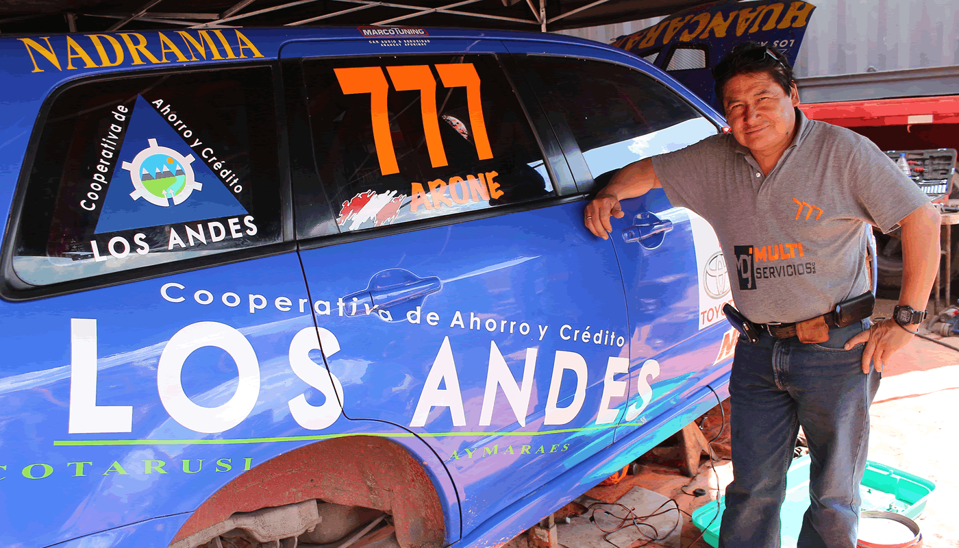 José Luis Peceros lidera camionetas en lo que va Caminos del Inca