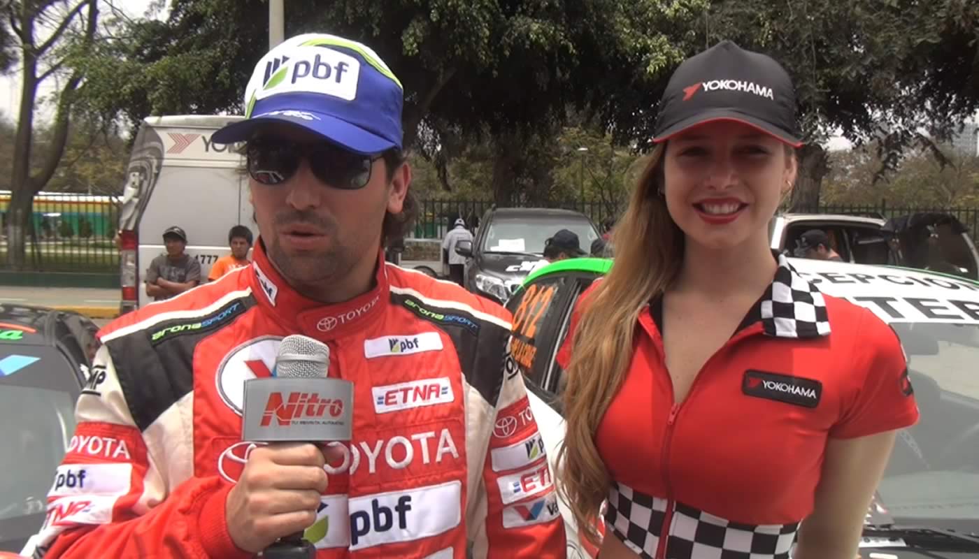 Lucho Alayza con el Toyota GT86 listo para Caminos del Inca en la Súper Turismo