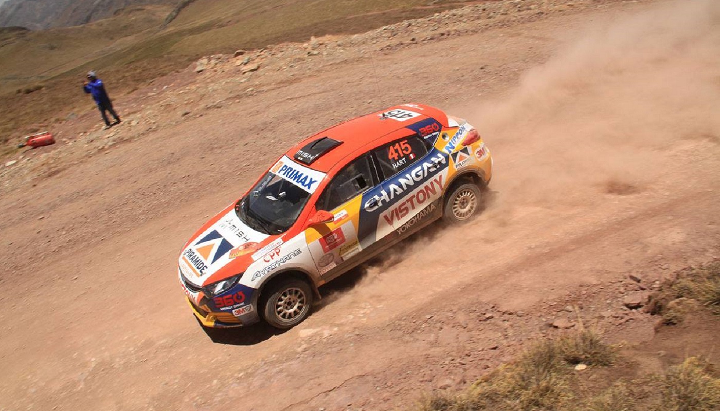 Mario Hart lidera la categoría S2000 en la primera etapa de Caminos del Inca 2015