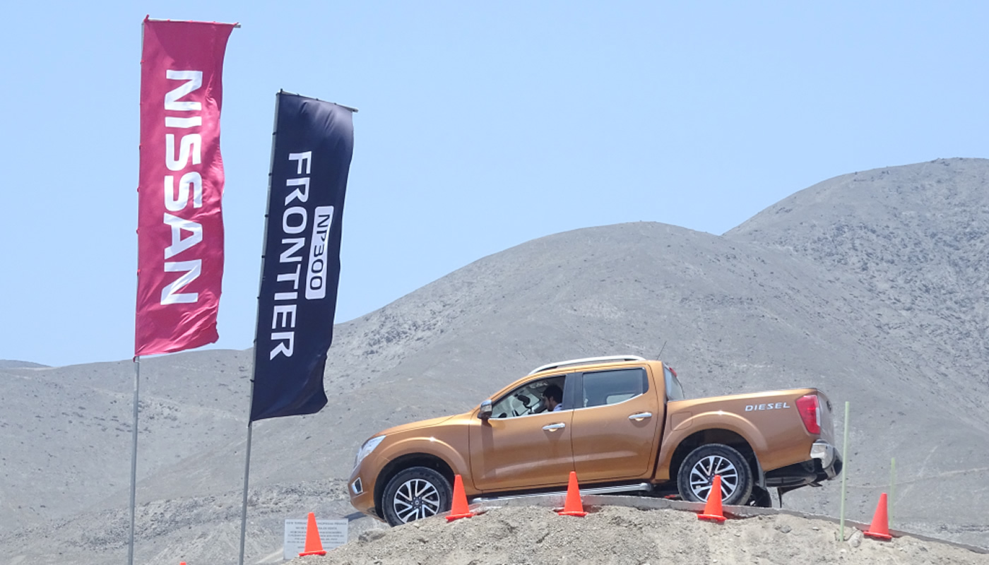 La poderosa NP300 se lució en El Arenero