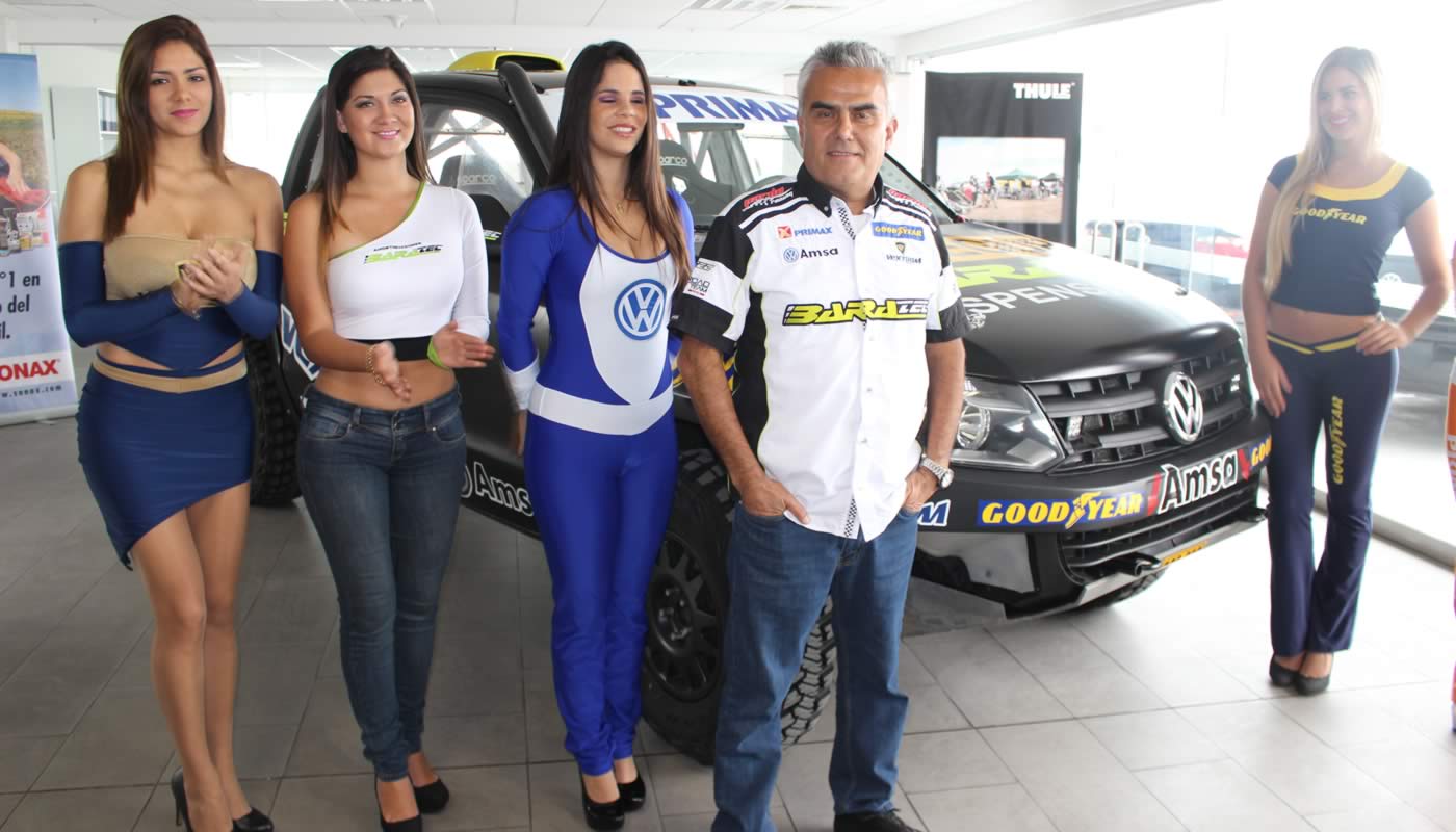 Tito Pardo competirá en la categoría Camioneta en Caminos del Inca