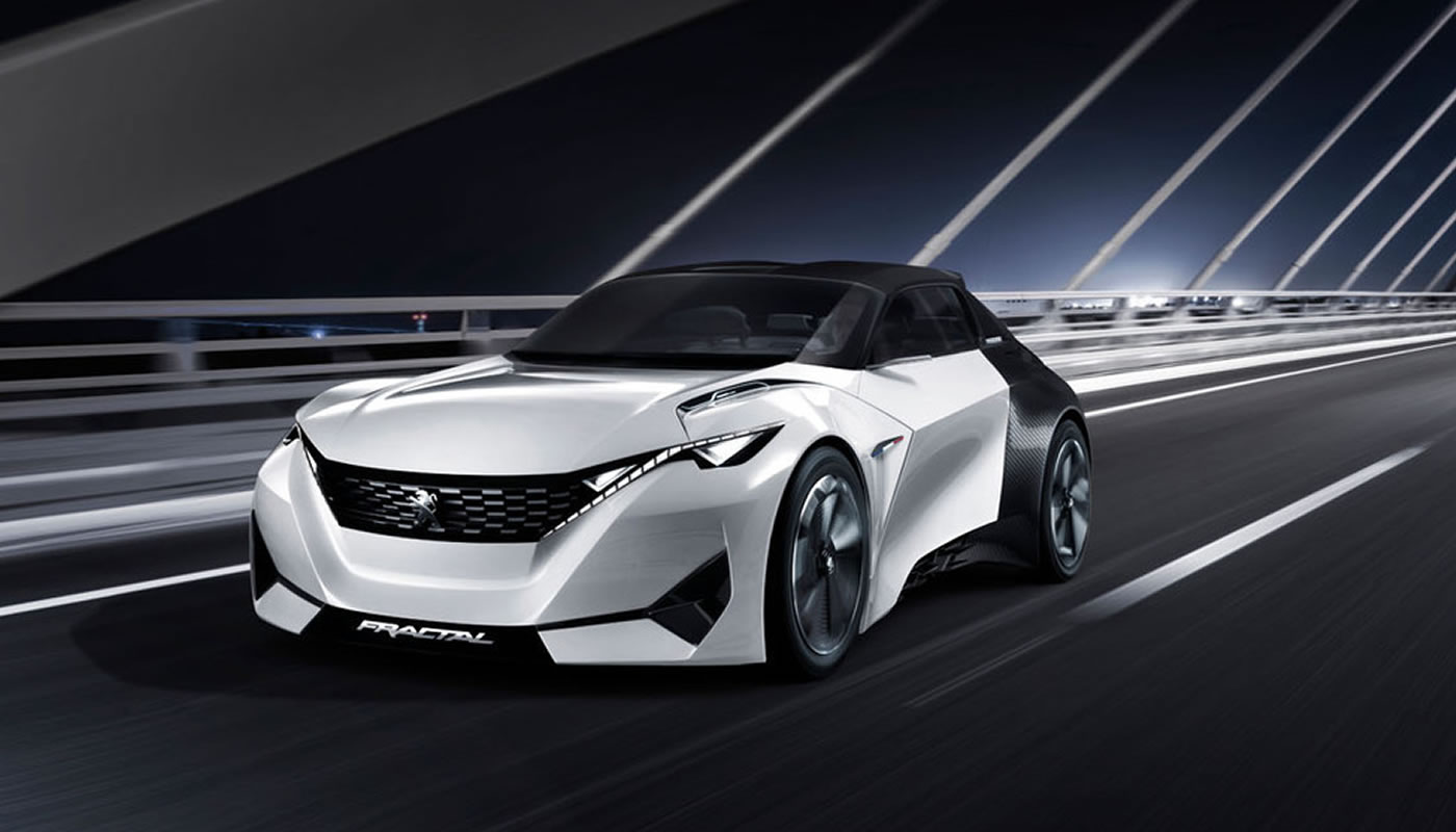 Más que nuevo, concepto Peugeot Fractal