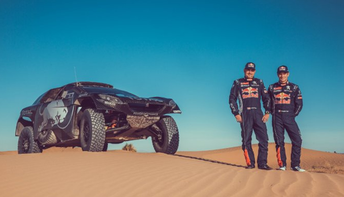Sebastian Loeb correrá con Peugeot en el Dakar