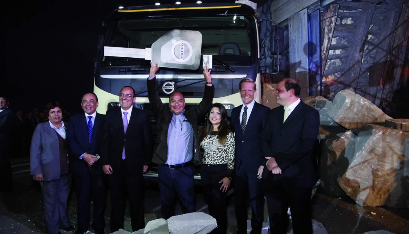 Transcord S.R.L. ganó un Volvo FMX en “La Noche Volvo”