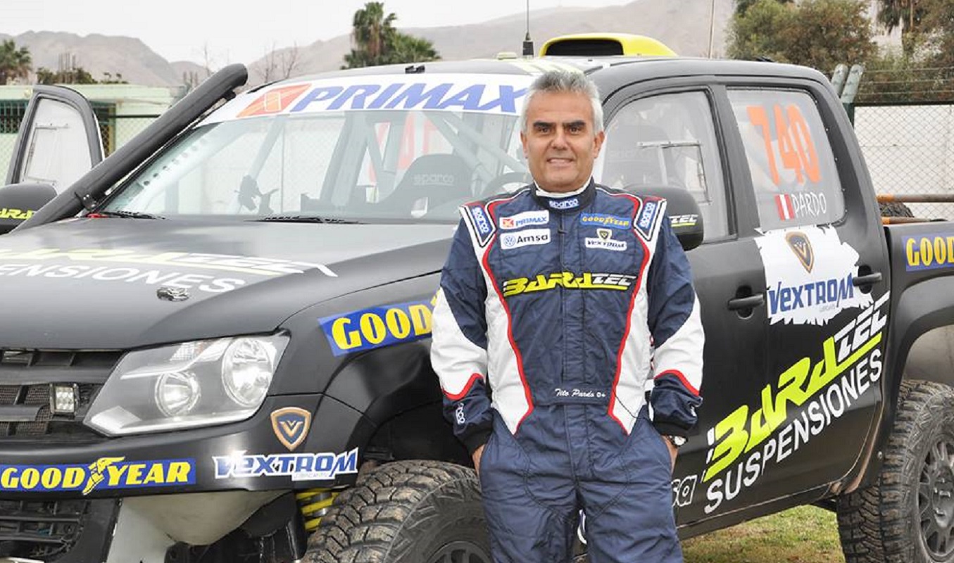 Tito Pardo preparado para la 4ta fecha del Inka Off Road Piura