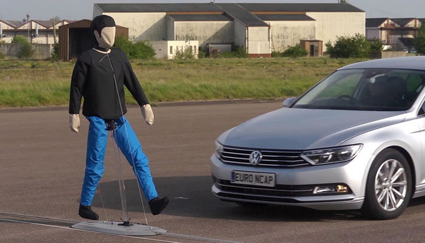 Top 5, seguros contra peatones por la Euro NCAP