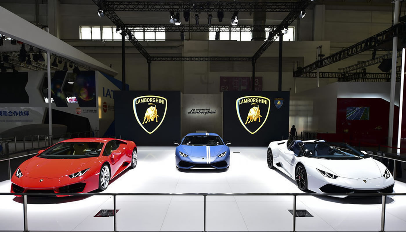 Lamborghini sorprendió en Pekín
