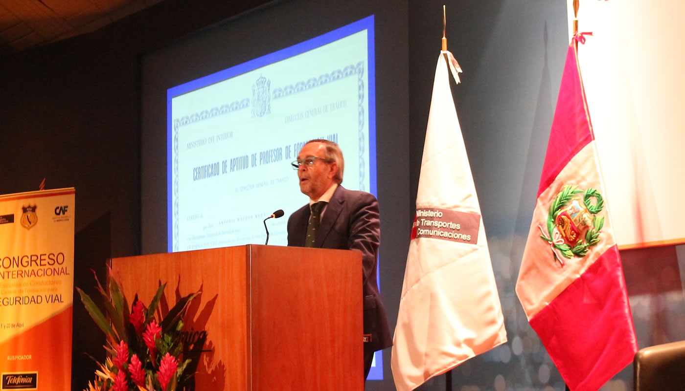 Luis Montoro: "La formación en educación vial es de suma importancia"